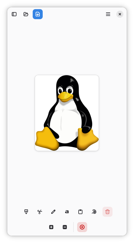App detail page